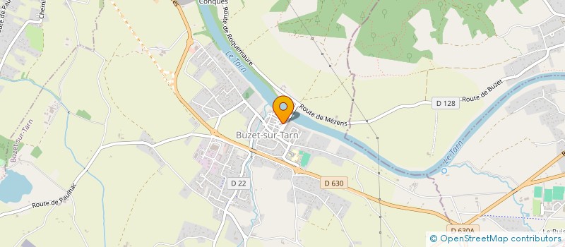 localisation de l'entreprise VOCALIUS à BUZET-SUR-TARN