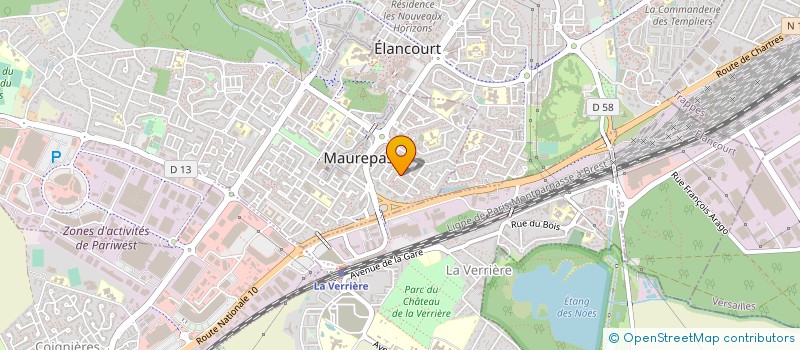 localisation de l'entreprise VOCALL JUDY DI  MAUREPAS