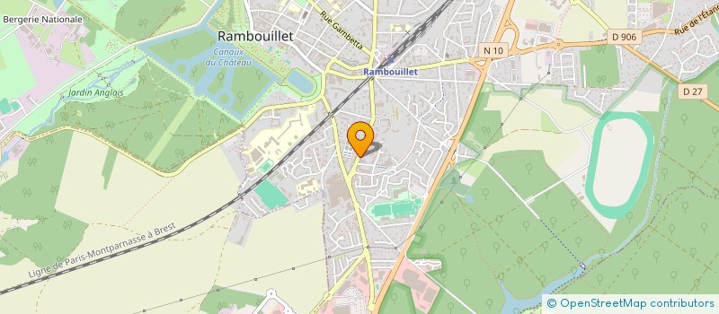 localisation de l'entreprise VOCALYR à RAMBOUILLET