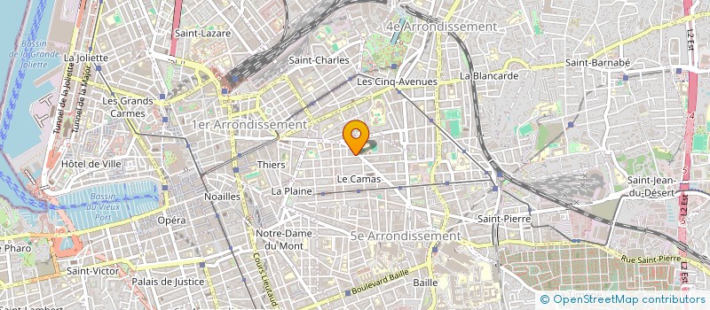 localisation de l'entreprise VOCALYSE à MARSEILLE