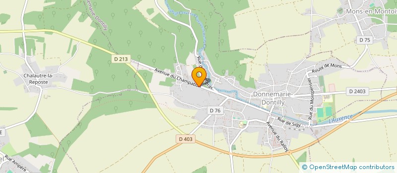 localisation de l'entreprise VOCAPI  DONNEMARIE-DONTILLY