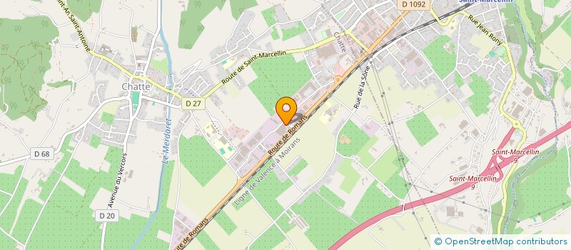 localisation de l'entreprise VOCATION HOLDING  CHATTE