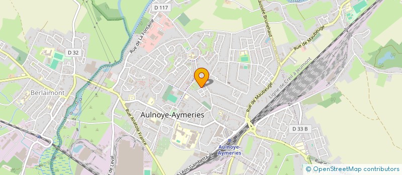 localisation de l'entreprise VOCATIONS à AULNOYE AYMERIES