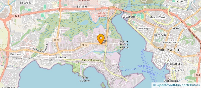 localisation de l'entreprise VOCATYOU à BAIE-MAHAULT