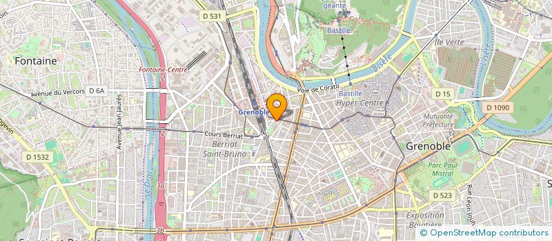 localisation de l'entreprise VOCAZA à GRENOBLE