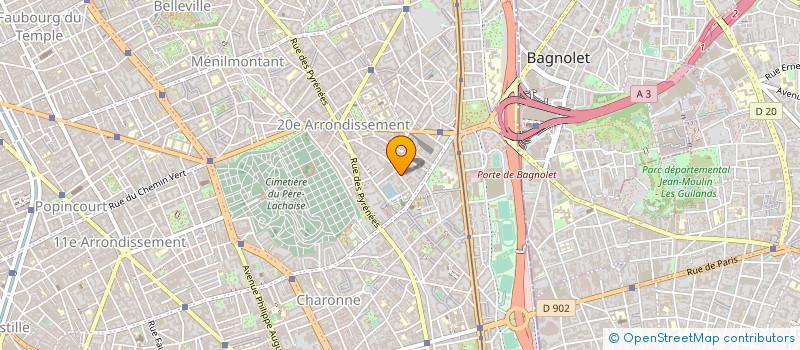 localisation de l'entreprise VOCCE  PARIS