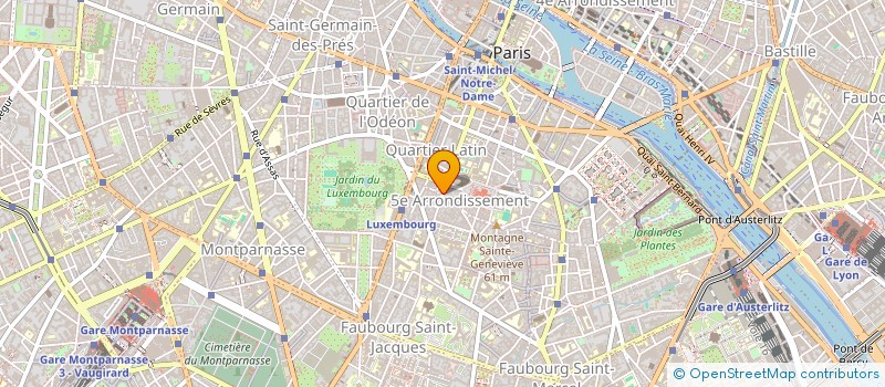 localisation de l'entreprise VOCE ISULANE  PARIS