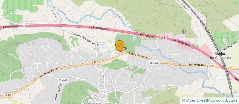 localisation de l'entreprise VOCEA FORMATION  VENTABREN