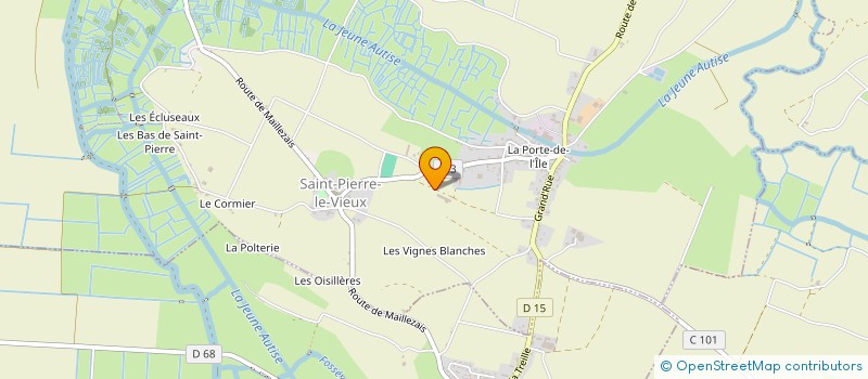 localisation de l'entreprise VOCEMA à SAINT-PIERRE-LE-VIEUX