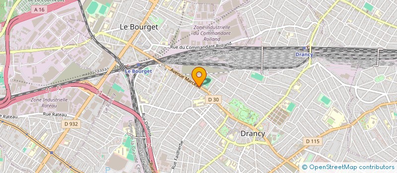 localisation de l'entreprise VOCI à DRANCY