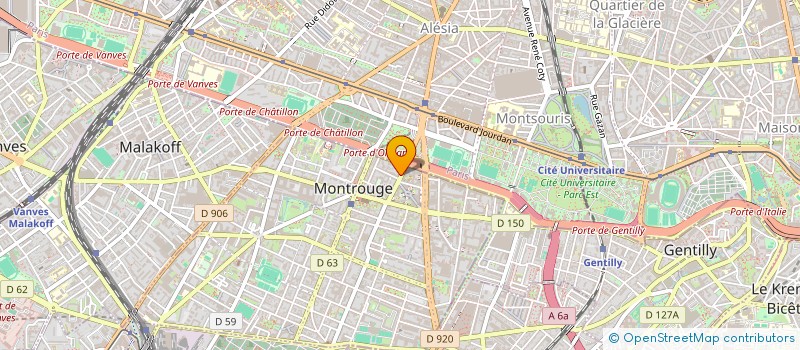 localisation de l'entreprise VOCIS VIA à MONTROUGE