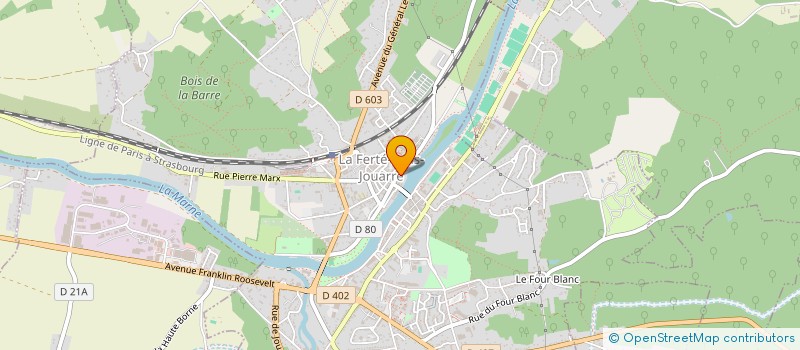 localisation de l'entreprise VOCKAM à LA FERTE-SOUS-JOUARRE
