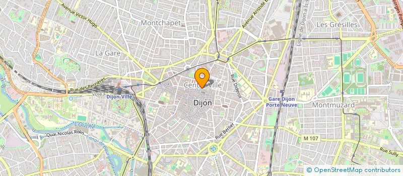 localisation de l'entreprise VOCONNE DE DIJON  DIJON