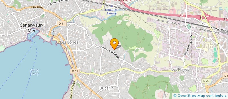 localisation de l'entreprise VOD FORMATION & CONSULTING  SIX-FOURS-LES-PLAGES