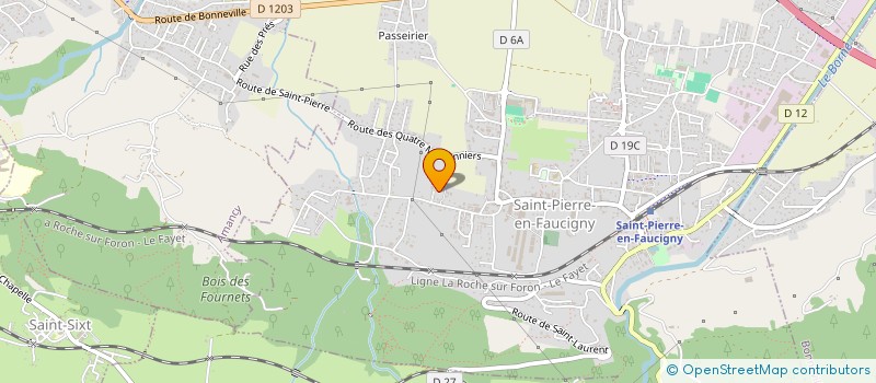 localisation de l'entreprise VODE IT  SAINT-PIERRE-EN-FAUCIGNY