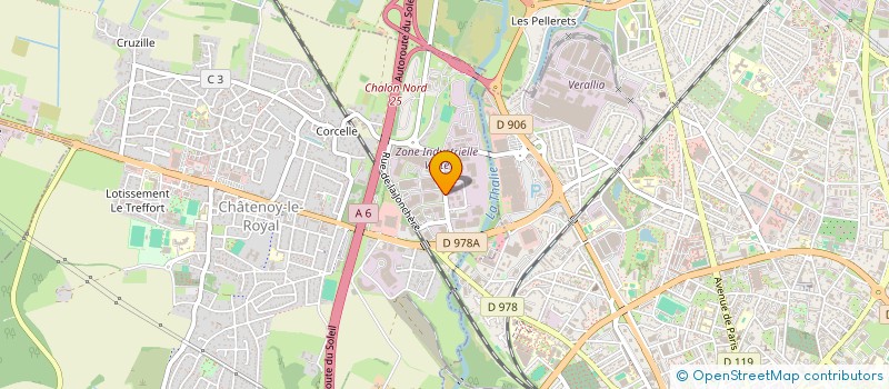 localisation de l'entreprise VODEL  CHATENOY-LE-ROYAL