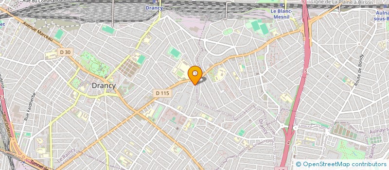 localisation de l'entreprise VODELECT  DRANCY