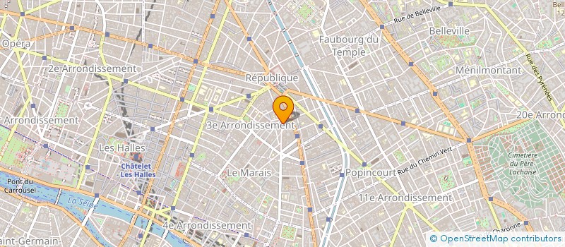 localisation de l'entreprise VODMANIA à PARIS