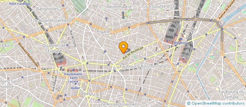 localisation de l'entreprise VODNO à PARIS