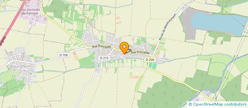 localisation de l'entreprise VOEGEL  VALFF