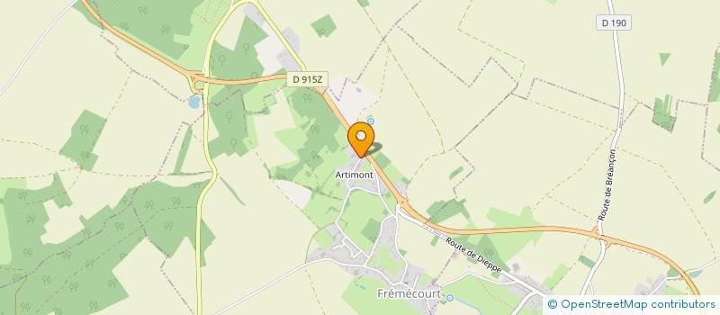 localisation de l'entreprise VOELAND  FREMECOURT