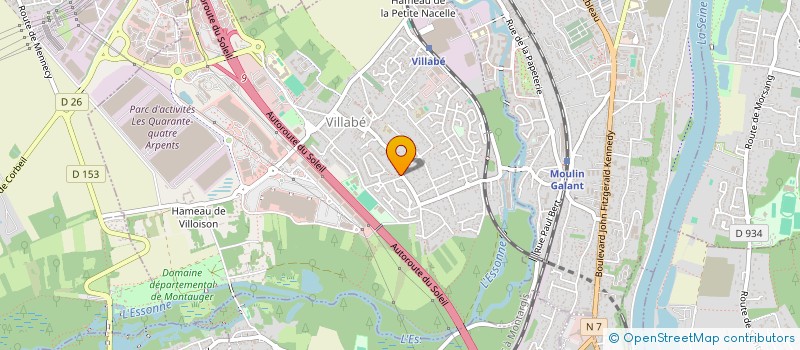localisation de l'entreprise VOGEL GROUPE à CORBEIL-ESSONNES
