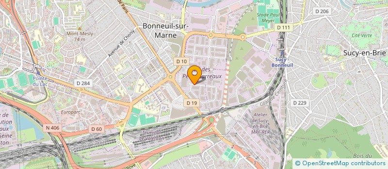 localisation de l'entreprise VOGEL & NOOT SAS à BONNEUIL-SUR-MARNE