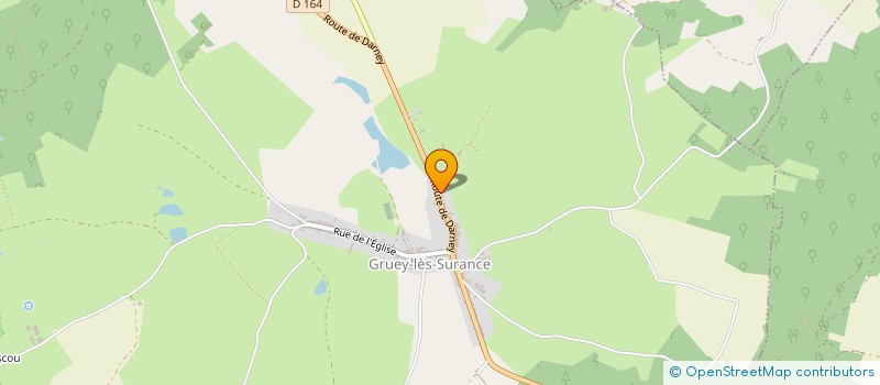 localisation de l'entreprise VOGETEK  GRUEY-LES-SURANCE