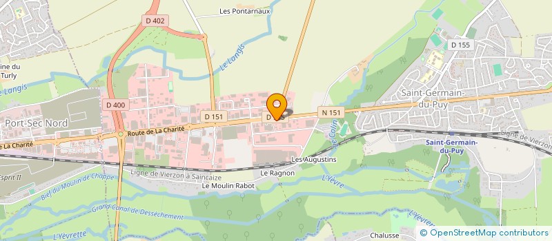 localisation de l'entreprise VOGICA BOURGES à SAINT-GERMAIN-DU-PUY