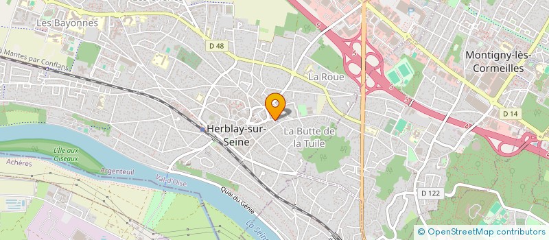 localisation de l'entreprise VOGICA-PIERRELAYE à PIERRELAYE
