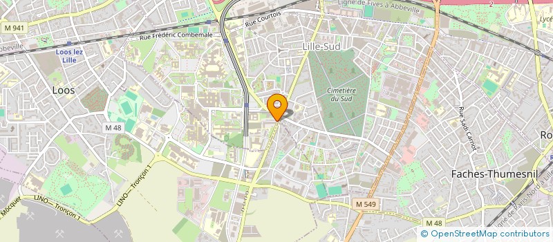 localisation de l'entreprise VOGT / MILAZZO à LILLE
