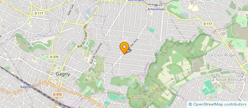 localisation de l'entreprise VOGUE 3  MONTFERMEIL