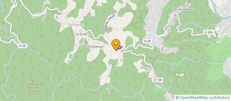 localisation de l'entreprise VOGUE IMMOBLIER  TOURRETTES