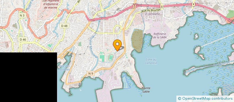 localisation de l'entreprise VOH 20  FORT-DE-FRANCE