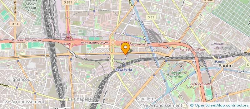 localisation de l'entreprise VOH  PARIS