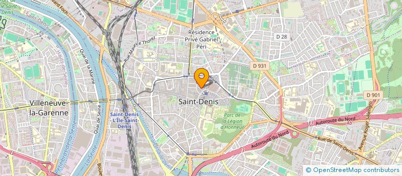 localisation de l'entreprise VOHINY à SAINT-DENIS