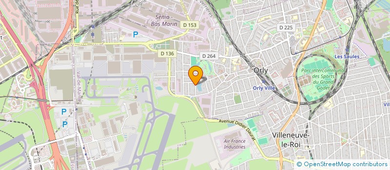 localisation de l'entreprise VOI EUROPE à MONTREUIL