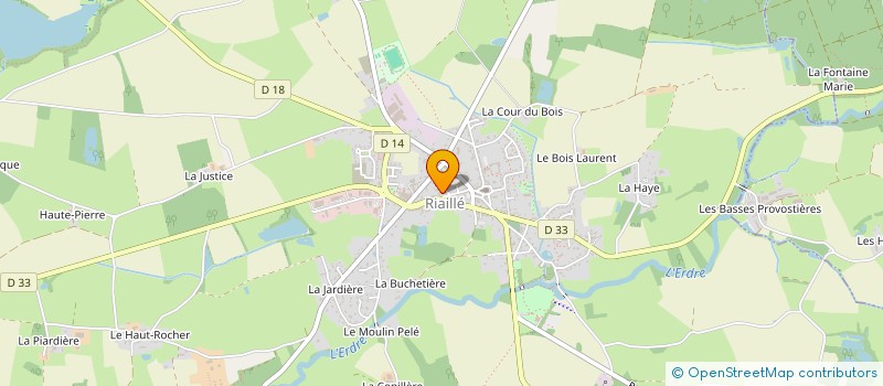 localisation de l'entreprise VOICE - ENSEMBLE CONTRE LES VIOLENCES SEXISTES, SEXUELLES ET CONJUGALES.  RIAILLE