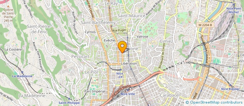 localisation de l'entreprise VOICE MEMORIES à NICE