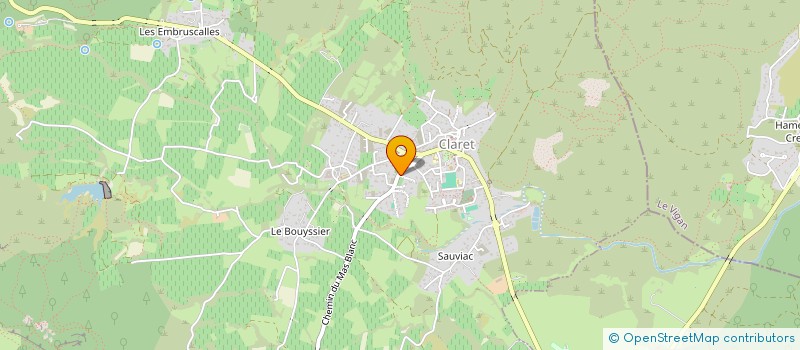 localisation de l'entreprise VOICE OF HOPE  CLARET