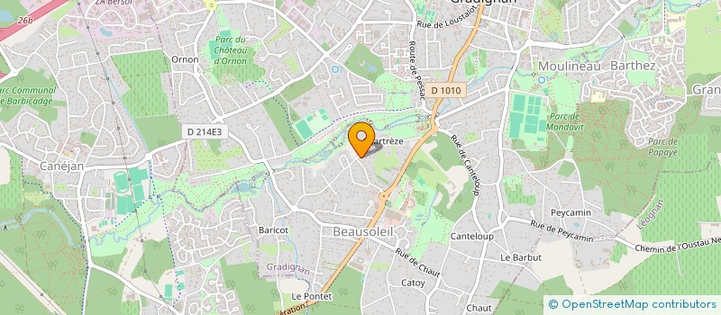 localisation de l'entreprise VOICE OF THE UNHEARD  GRADIGNAN