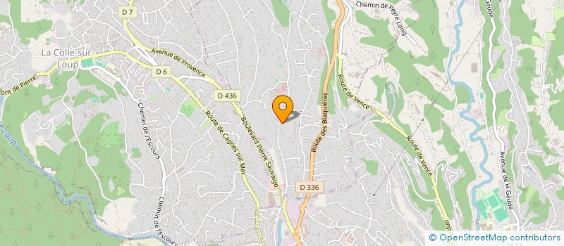 localisation de l'entreprise VOICES OF WOMEN AT WORK  SAINT-PAUL-DE-VENCE