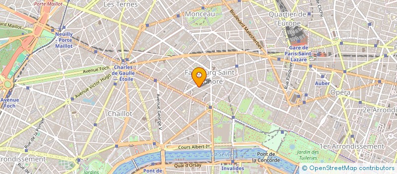 localisation de l'entreprise VOICI L'HOMME DISTRIBUTION  PARIS