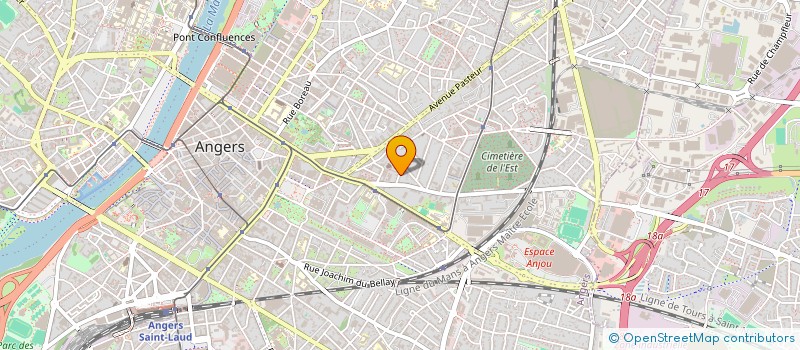 localisation de l'entreprise VOICOUZ à ANGERS