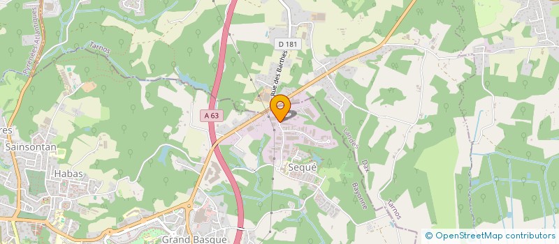 localisation de l'entreprise VOID  CAPBRETON