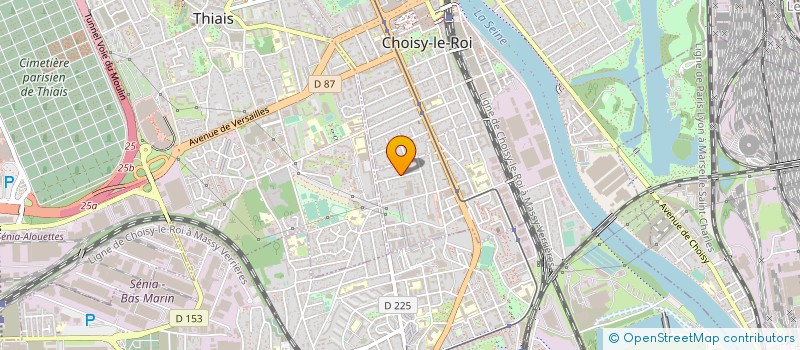 localisation de l'entreprise VOIE DU PARTAGE à CHOISY-LE-ROI