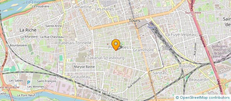localisation de l'entreprise VOIE LACTEE 9  TOURS