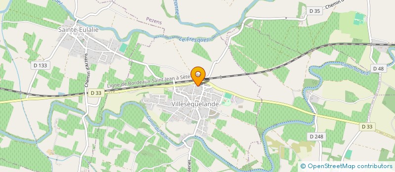 localisation de l'entreprise VOIE ROMAINE ENERGIES  VILLESEQUELANDE