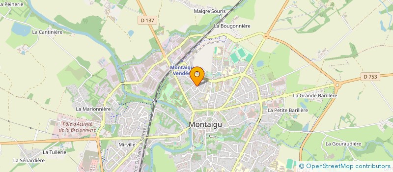 localisation de l'entreprise VOIEGO à MONTAIGU-VENDEE