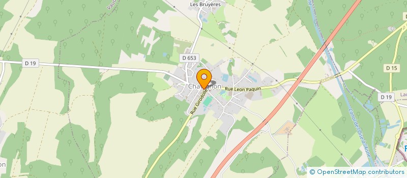 localisation de l'entreprise VOIERIES SERVICES à CHAVIGNON